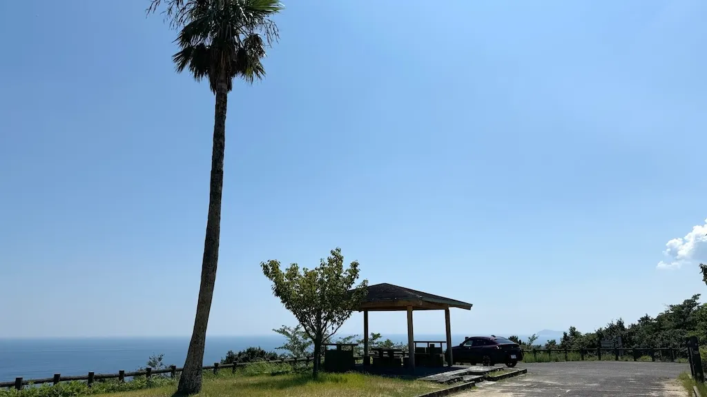 photo of the Pacific Ocean from Tokushima
