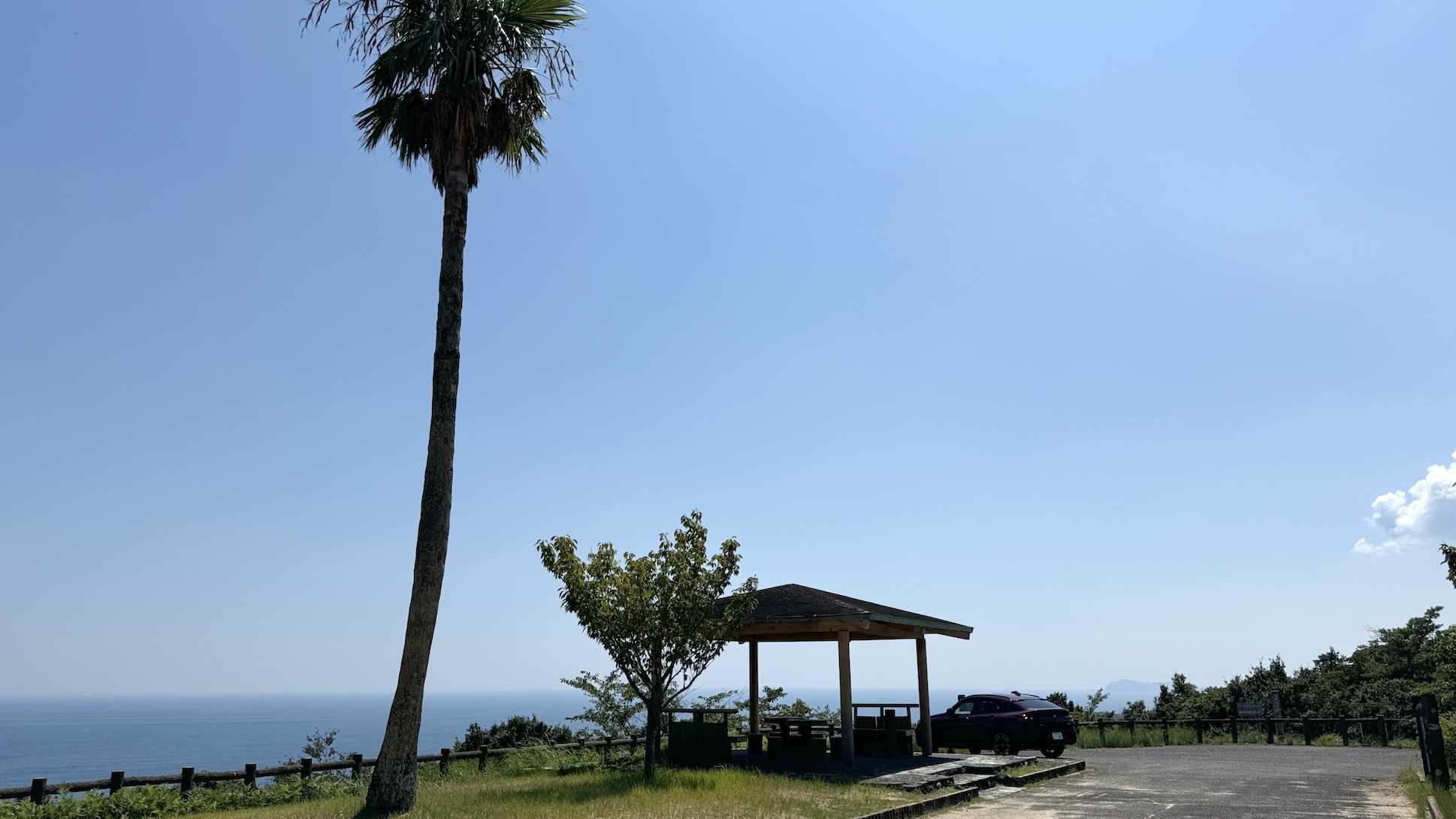 photo of the Pacific Ocean from Tokushima